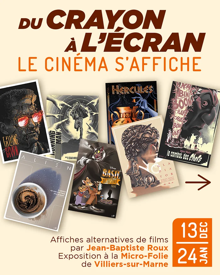 exposition affiche JBRoux à Villiers sur marne