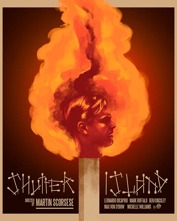 Shutter Island Poster by JB Roux