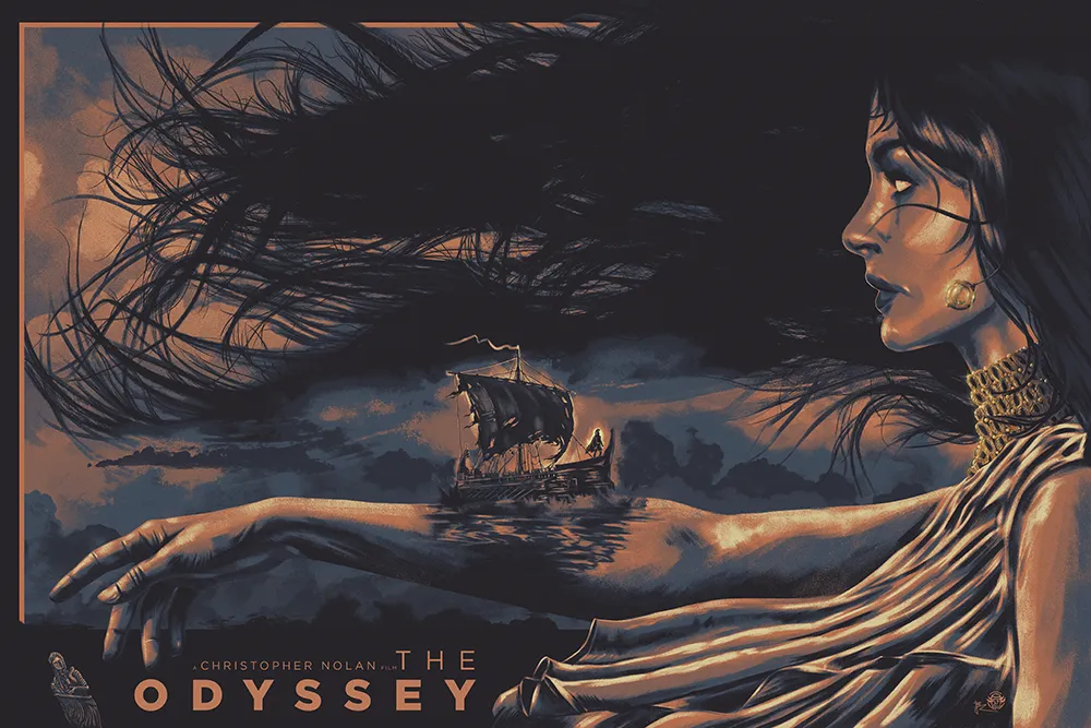 Odyssey_6aout26_JBRoux The Odyssey affiche alternative par JB Roux