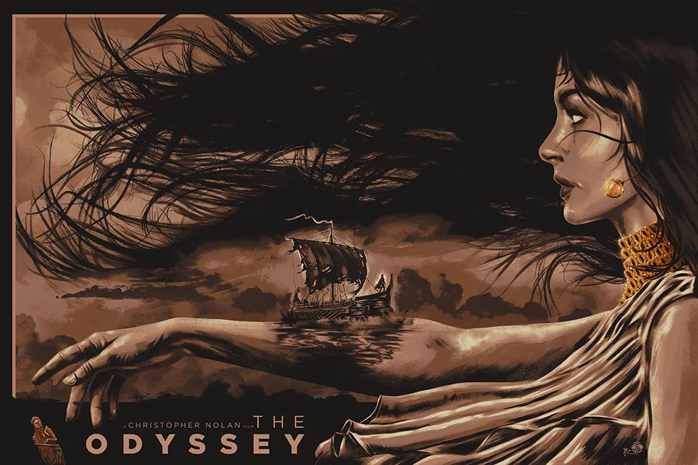 Odyssey_6aout26_JBRoux_V2 The Odyssey affiche alternative par JB Roux